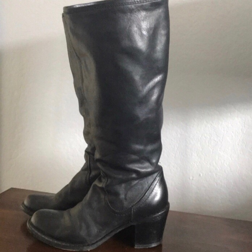 Fiorentini & Baker Numi Wooden Heel Boot